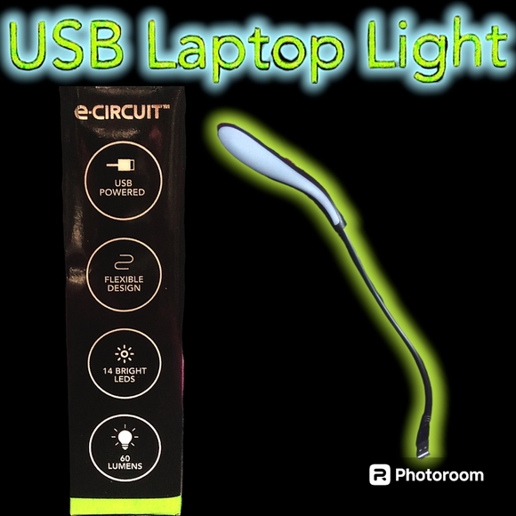 e-CIRCUIT™ USB Laptop Light, with Flexible Arm Design - Picture 4 of 6
